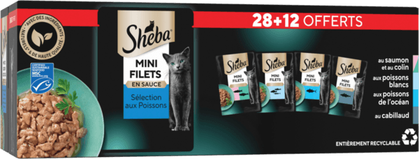 Mini Filet en Sauce Sélection aux Poissons Sheba