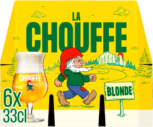 Bière Blonde la Chouffe