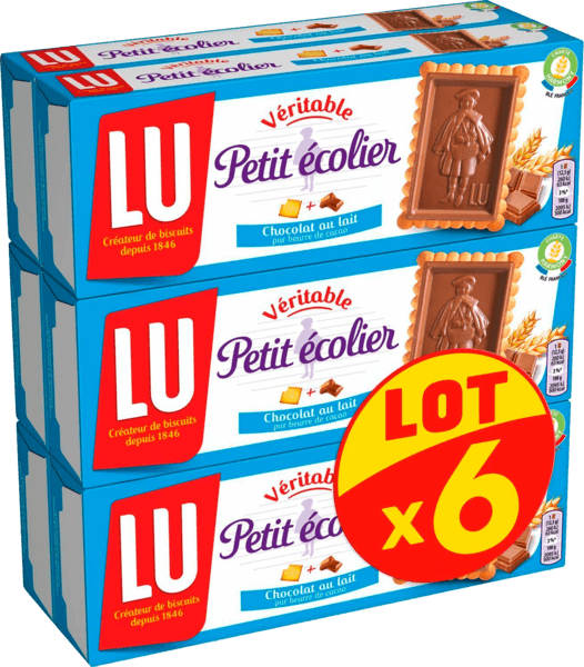 Biscuit Petit Écolier Chocolait au Lait Lu