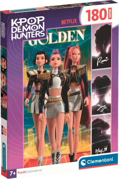 25% Cagnottés<br>sur Votre Compte<cagnotte> sur les Puzzles Kpop Demon Hunters Clementoni