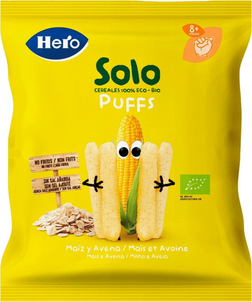Snack Mais et Avoine Bio Hero Solo