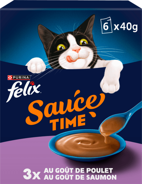 Sauce Time Multigouts Chat Adulte Felix Purina