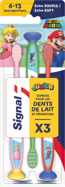 Brosse à Dents Enfant Super Mario Signal