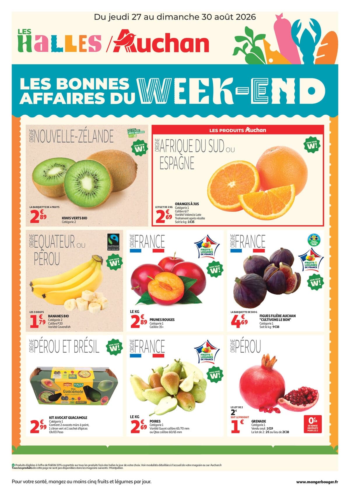 Les bons plan du week end dans votre hyper