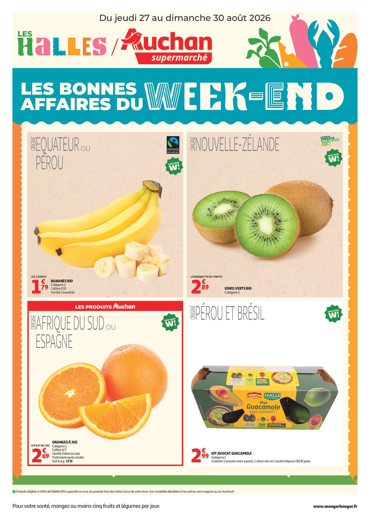Les bons plan du week end dans votre super