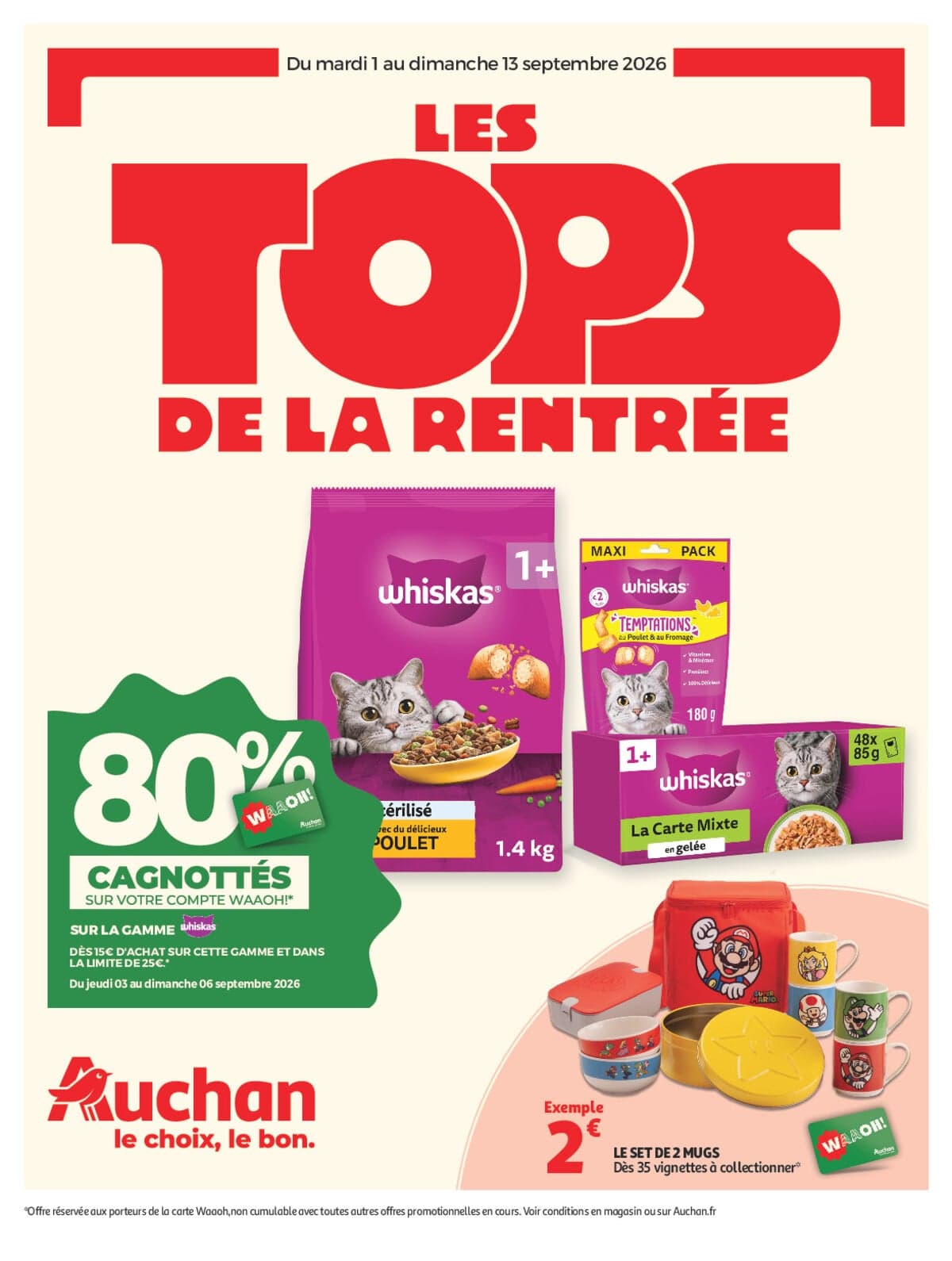 Tops rentrée hypers