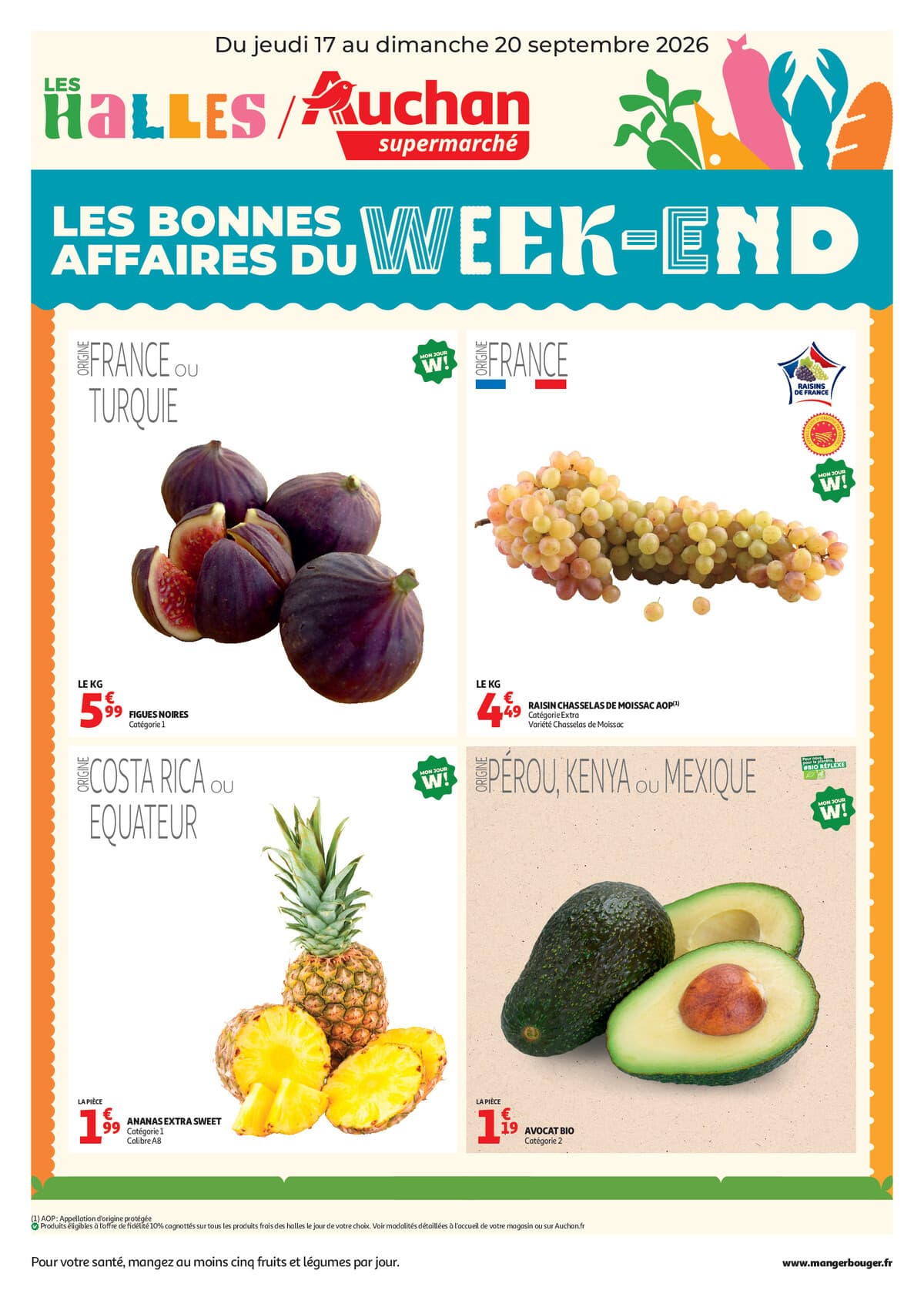 Les bons plan du week end dans votre super
