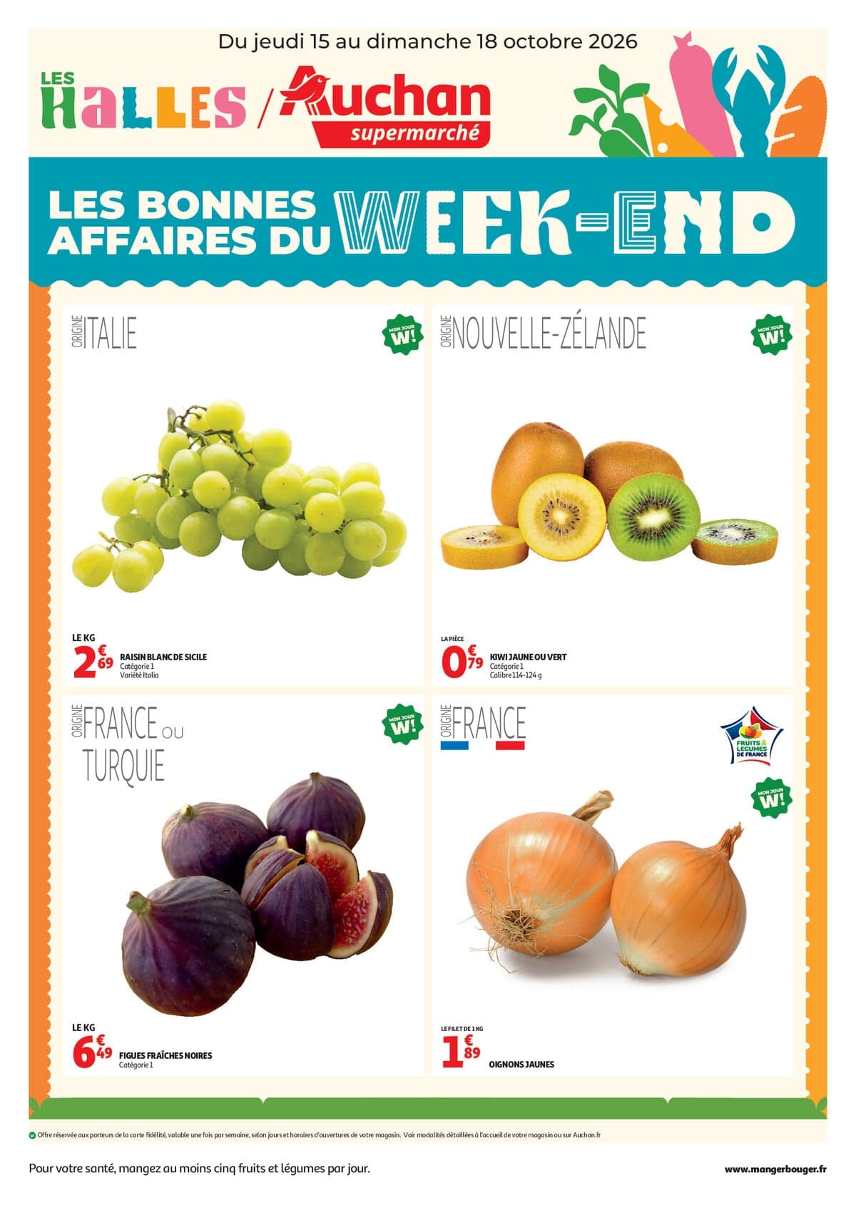 Bons plans du week end