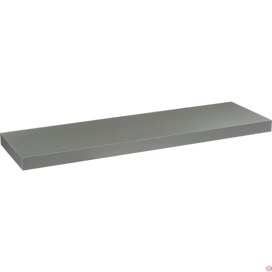 Étagère Murale Vert de Gris en Mdf 80 Cm Rangement et Décoration Intérieure