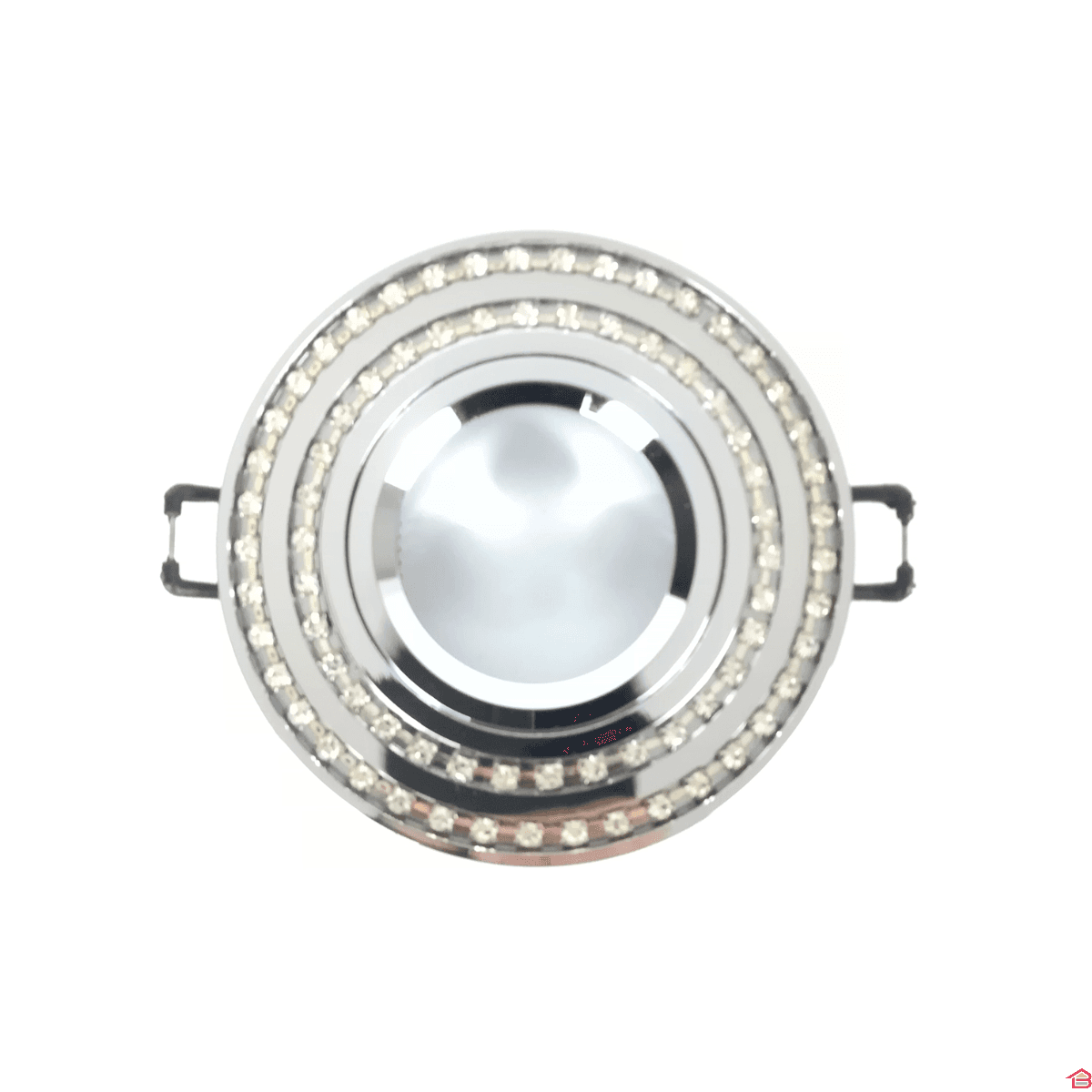 Spot Aluminium Cristal Rond Mr16 Ch Cl