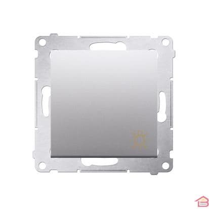 Bouton Poussoir Lumere 16ax Alumunuim