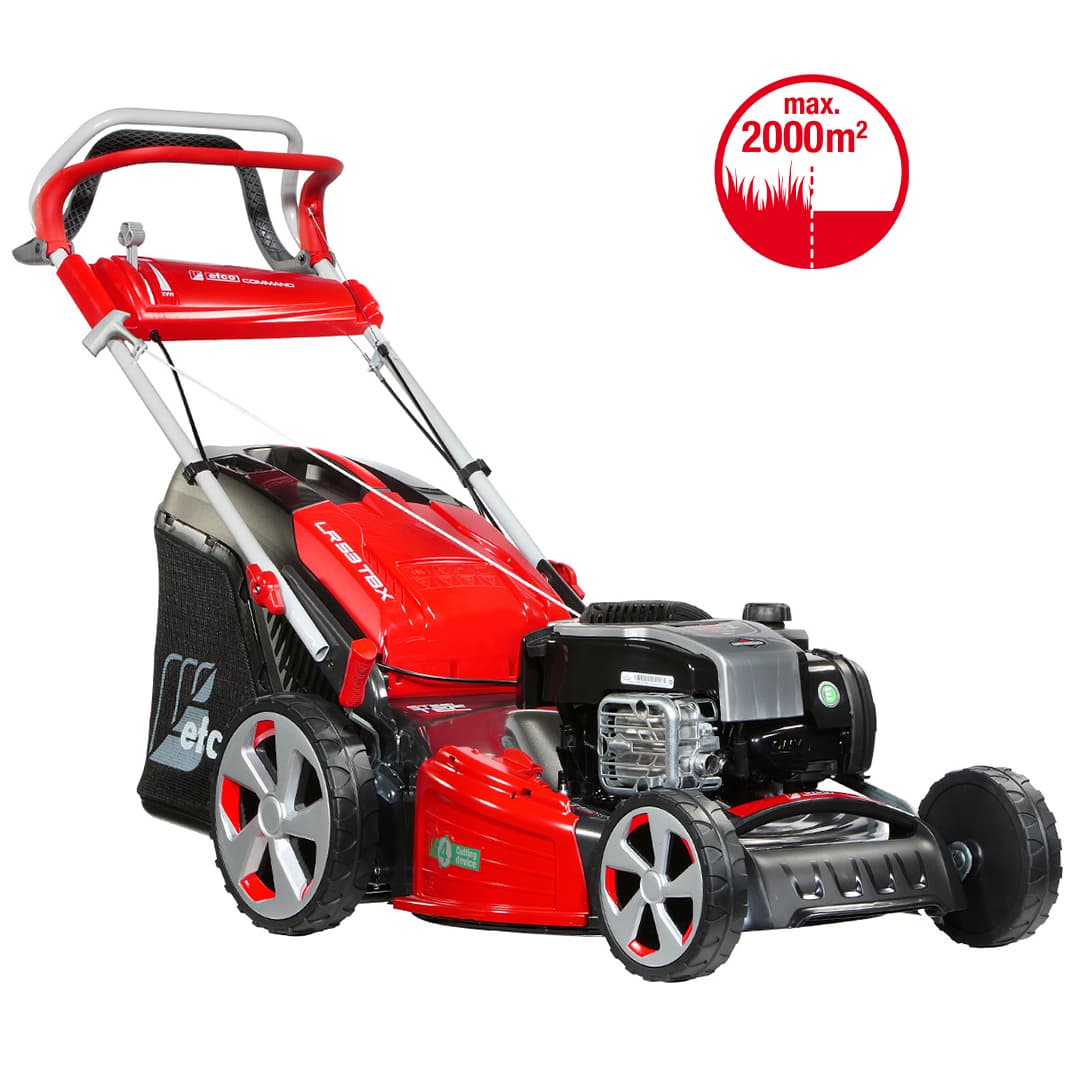 Tondeuses à gazon thermique tractées Efco LR 53 TBX allroad plus4 51 cm 163 m3 1600-2000 m² 66239028E5