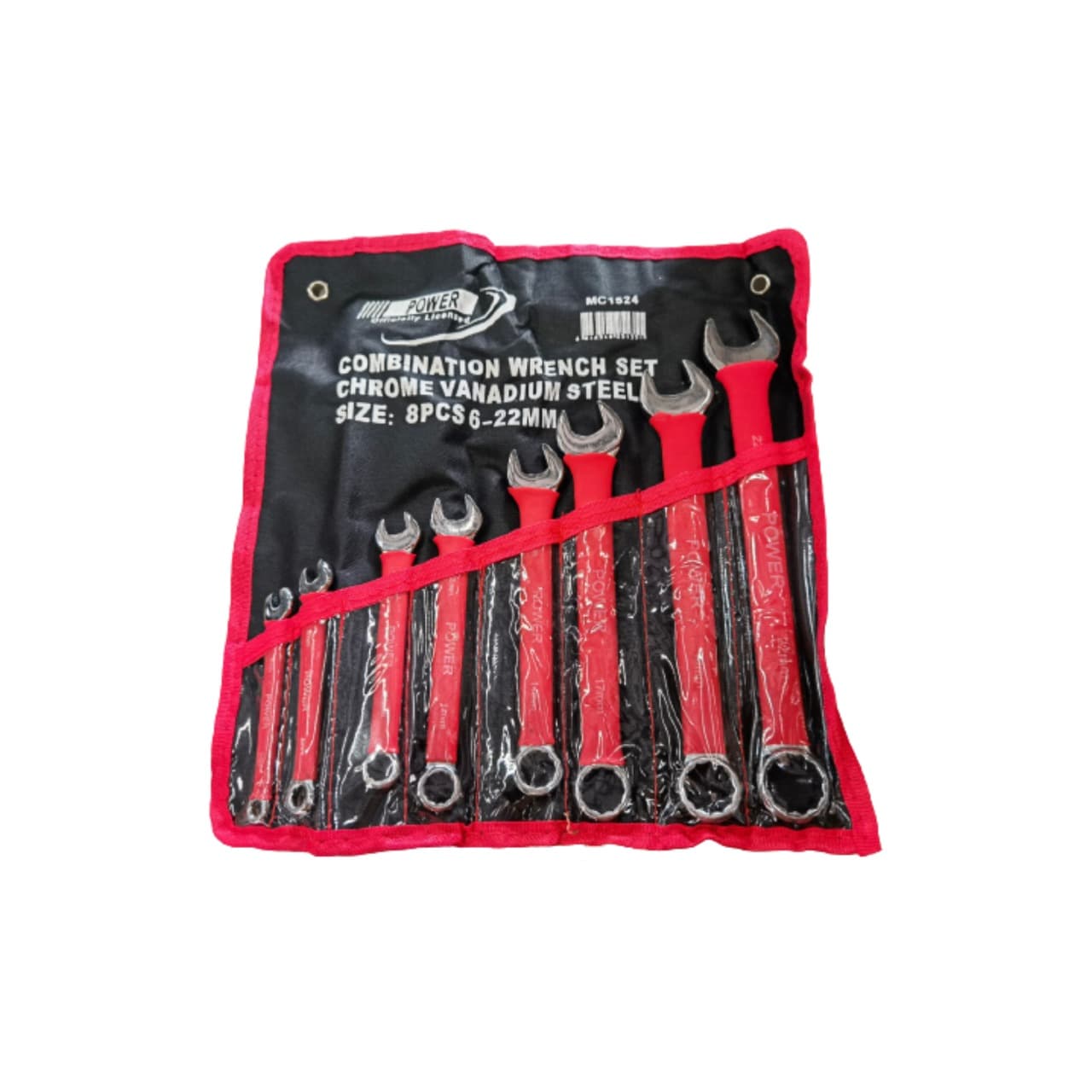 Ensemble de Clefs Plat Creneau 8pieces Mc1524