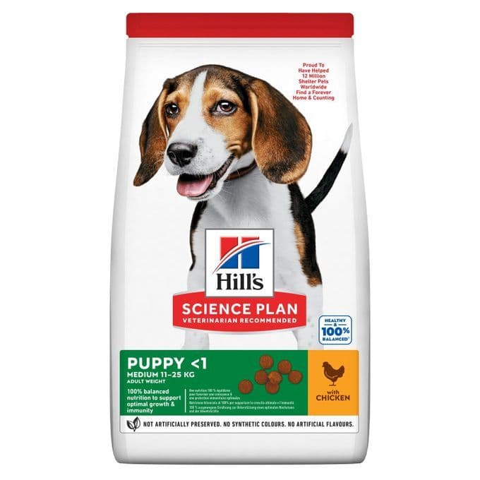 Medium Puppy Food Ckn 14kg