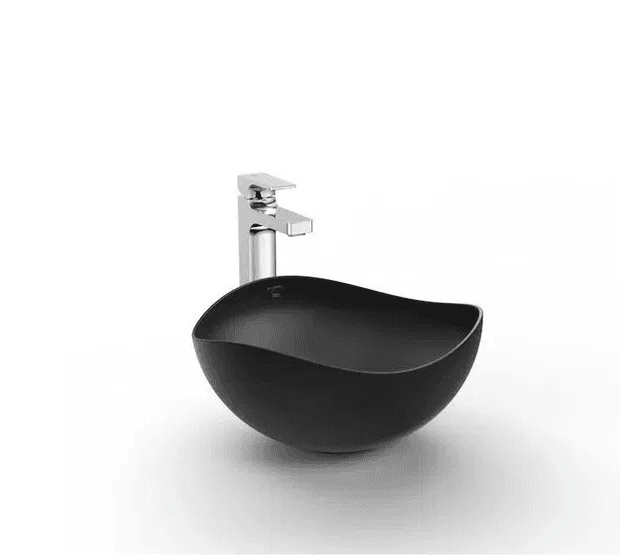 Ohtake Vasque A Poser Ø375 X175 Mm Onyx