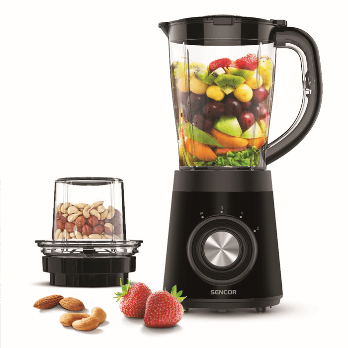 Blender 1,5l 500w 2vitesses Bol + Moulin