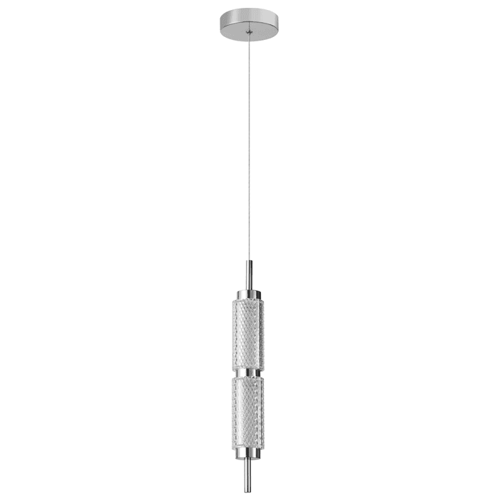 Suspen. Led Meki 8w3000k Chr
