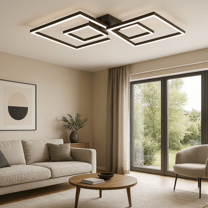 Plafonnier Led Eriana 36w6k Noir