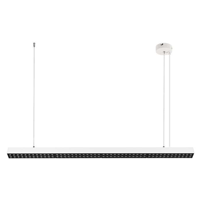 Suspension Led Zaisha Lens 40w3000k Blanc