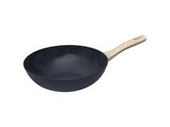 Wok avec Couvercle Pyrex Cook & Care Noir 28 cm