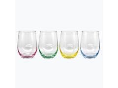 Verre à Eau avec Fond Coloré 515ml