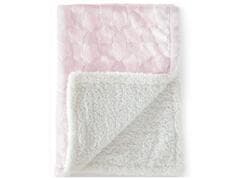 Couverture Estrel Rose de Naf Naf 80x110 cm