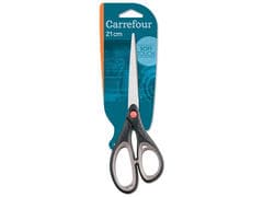 Ciseaux Asymétrique Bimatière Carrefour 21 cm