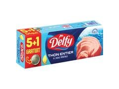 Thon Entier à l'Huile Végétale Delfy 85g x6 (5+1 Offert)