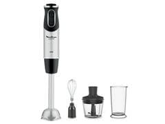 Mixeur Plongeant en Inox avec 3 Accessoire Moulinex 1000W.