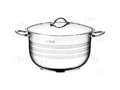 Cocotte en Acier Inoxydable avec Couvercle OMS 22cm 4.3/4.5L
