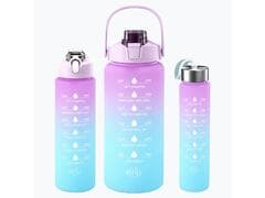 Set de 3 Gourdes en Plastique 2L + 700ml + 300ml