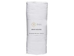 Drap Housse Blanc Tex Home 140x200cm.