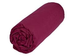 Drap Housse Prune 100% Coton Tex Home 140x200cm