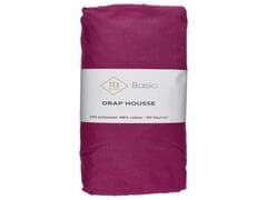 Drap Housse Prune Tex Home 90x200 cm