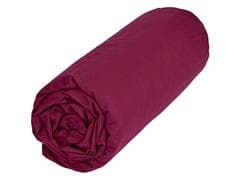 Drap Housse Prune 100% Coton Tex Home 90x200cm