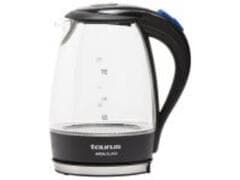 Bouilloire Aroa Glass en Verre Taurus 1,7L 2200W.