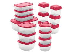 Set de Boîtes Hérmetiques en Plastique 17 Pièces