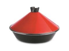 Tajine en Acier Eco Rouge 26cm
