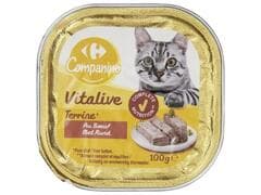 Pâtée pour Chat Adulte Carrefour Companino 100g