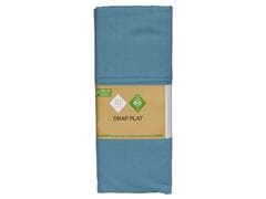 Drap Plat Bleu Coton Bio Tex Home 240x300 cm