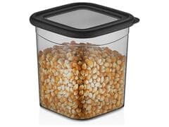 Boîte Alimentaire Carrée Élégante Fumée 90cl
