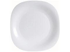 Assiette Dessert Carine Blanc 19 cm