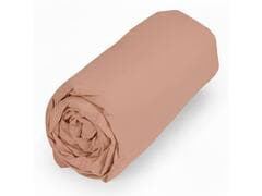 Drap Plat Rose Percale de Coton Bio TEX 270x300cm