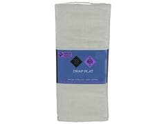 Drap Plat Percal Gris Foncé Tex Home 240x300 cm