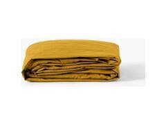 Drap Housse Jaune 100% Coton Tex Home 90x200 cm
