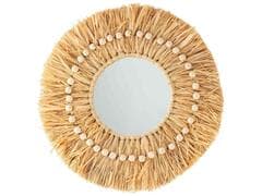 Miroir avec Boules Blanches Kasa 43cm