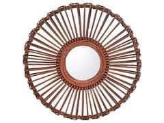 Miroir Rond Tressé Kasa 40cm