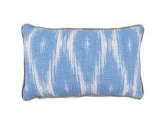 Coussin Rectangulaire Diamants Bleu Kasa 30x50cm