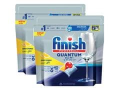 Pack 2 Tablettes Lave-Vaisselle Citron 40 unités