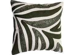 Coussin Carré Palmier Vert Kasa 45x45cm